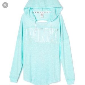 PINK Victoria’s Secret Slouchy Hooded Pullover